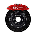 EBC Racing 2019+ Toyota GR Supra Red Apollo-6 Calipers 380mm Rotors Front Big Brake Kit