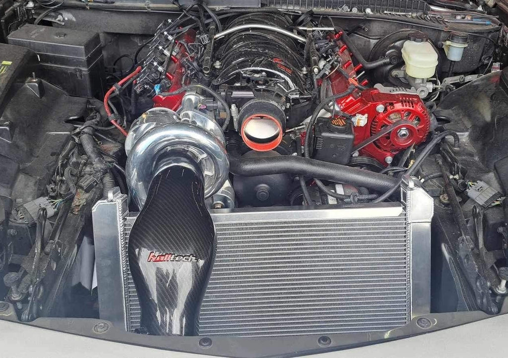 ECP USA Line ENTROPY 1997 - 2004 Corvette C5 CUTDDOWN Aluminum Radiator - 6 Speed Manual - Engineered Cooling Products