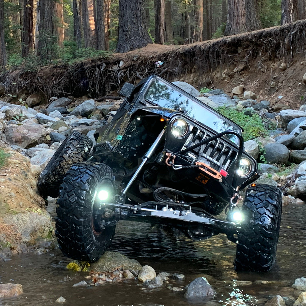 Diamond Series High Clearance Front Fenders for Jeep TJ Wrangler By Gatekeeper Off-Road