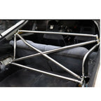 Polished Tubular Multipoint Crossbar X-Bar For Honda Civic EK9 EK4 EK3 1996-2000 - Bull Boost Performance