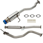 4.5” Stainless Steel Catback Exhaust Muffler For Honda Civic Hatch 76mm 92-95 EG - Bull Boost Performance