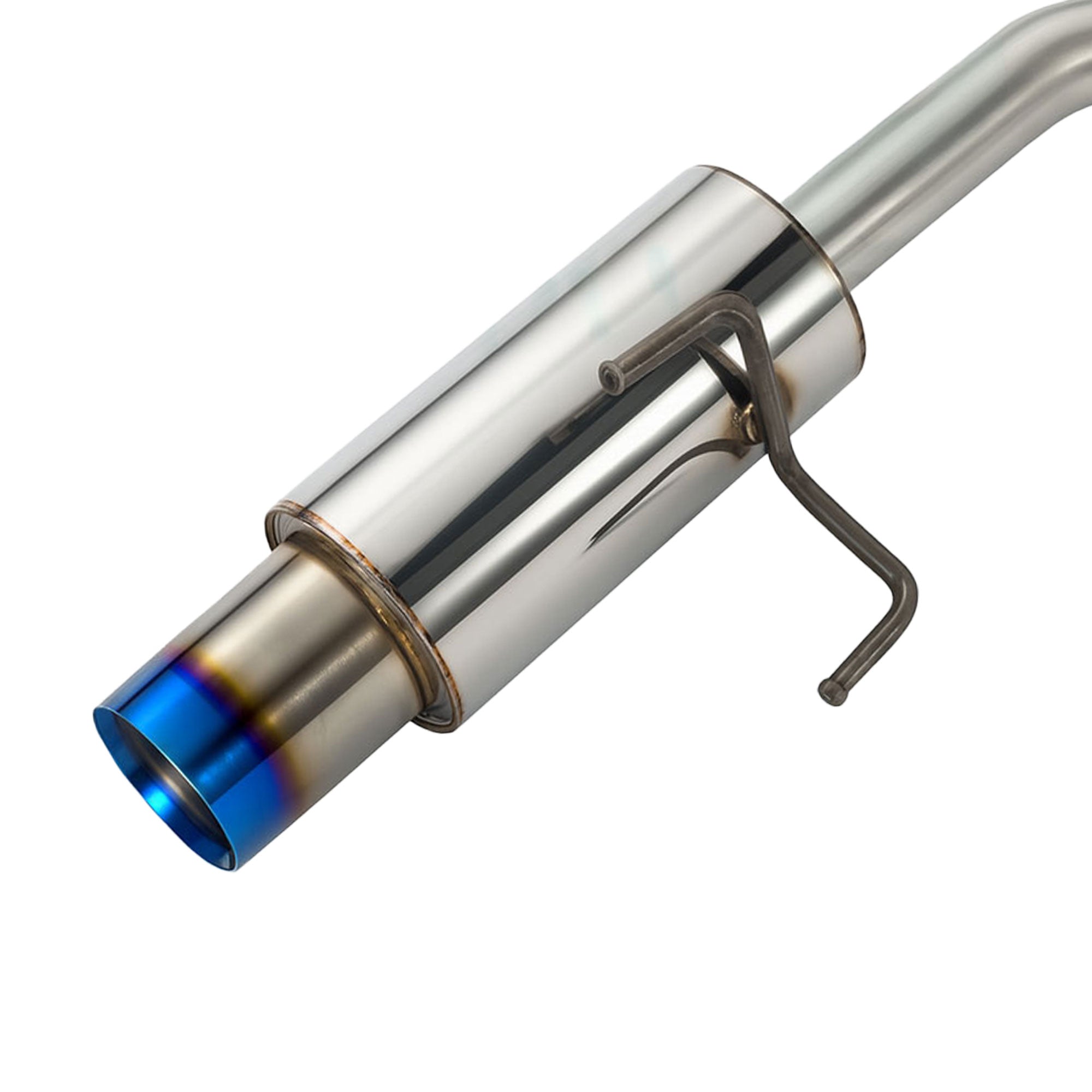 4.5” Stainless Steel Catback Exhaust Muffler For Honda Civic Hatch 76mm 92-95 EG - Bull Boost Performance