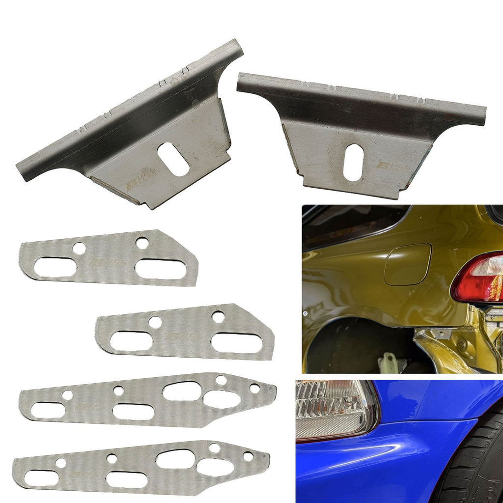 Front & Rear Bumper Lifts For Honda Civic EG Hatchback With Hardware US Hatch - Bull Boost Performance