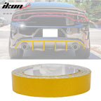3M Reflective Stickers Vinyl Pinstripe Safety Warning Tape 1.5CM x 5M
