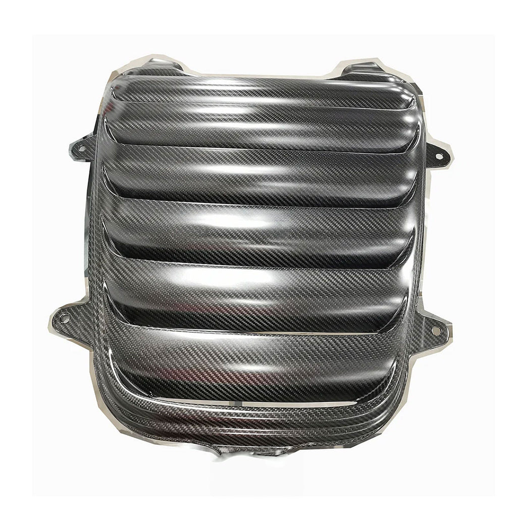 Dry Carbon Fiber Rear Engine Cover for McLaren MP4 625C 650S 675LT - Bull Boost Performance