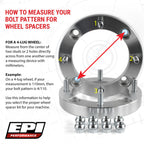 EPI 4/156 Wheel Spacer 1.5 in. 12mm.