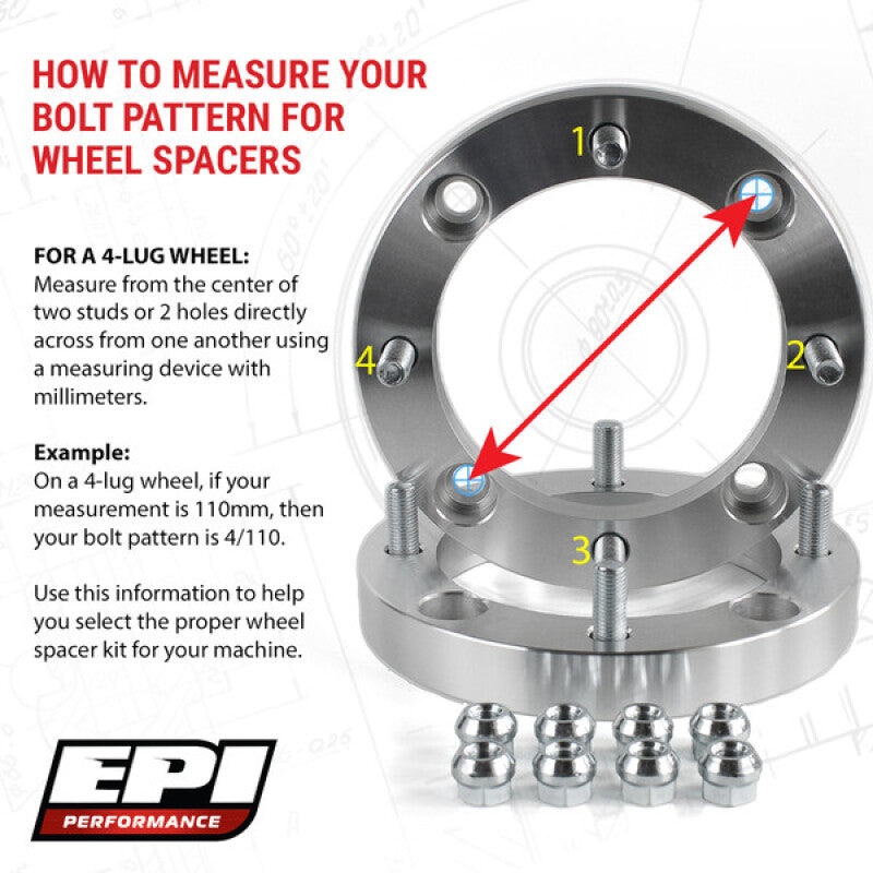 EPI 5/115 Wheel Spacer 1.5 in.