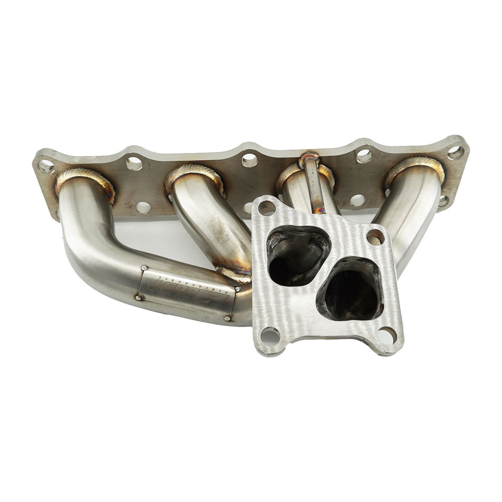 Tubular Turbo Manifold For Mitsubishi Lancer Evo X 10 2008-2015 4B11T 2.0L TD05 - Bull Boost Performance