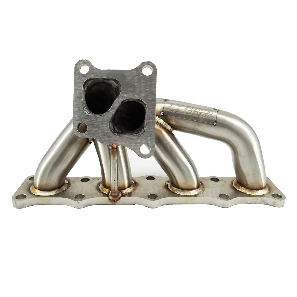 Tubular Turbo Manifold For Mitsubishi Lancer Evo X 10 2008-2015 4B11T 2.0L TD05 - Bull Boost Performance