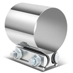 2.75" Butt Joint Exhaust Band Clamp Muffler Coupler Stainless Steel