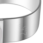 2.5" Narrow Band Exhaust Seal Clamp 2-Piece Kit Stainless Steel