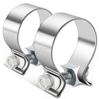 3.0" Stainless Steel Narrow Band Exhaust Clamp Set (2 Pieces)