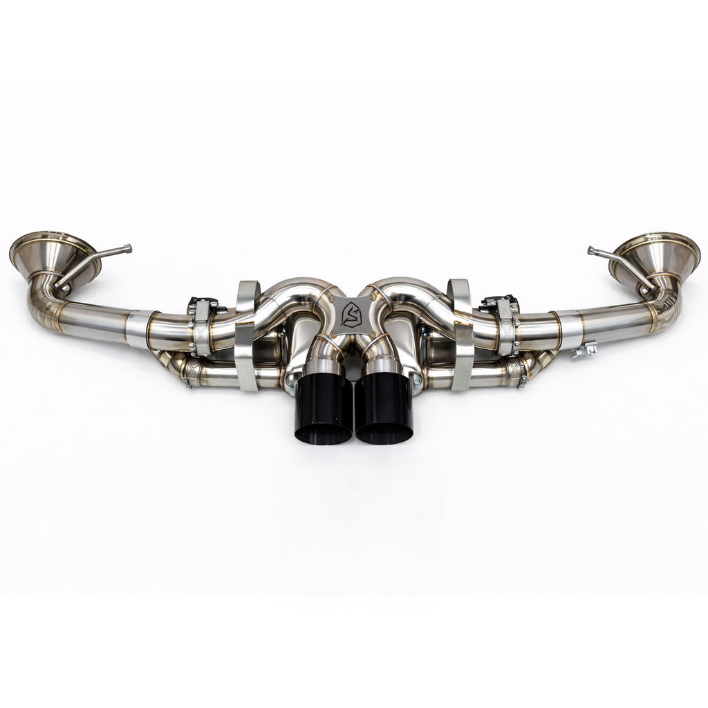 304 Stainless Valved Catback Exhaust for Porsche 992 992.1 992.2 GT3 RS GT3RS 4.0 - Bull Boost Performance