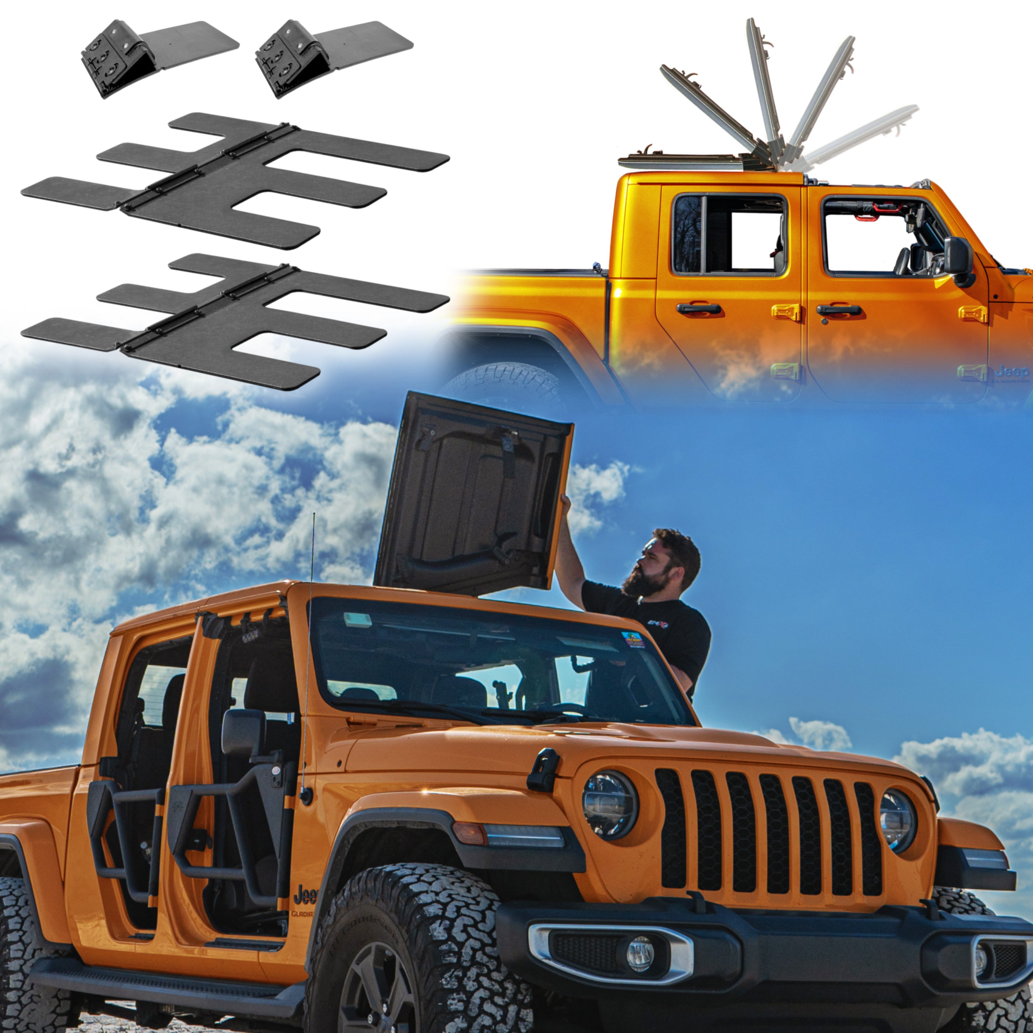 EZ4X4 2020 & Up Jeep JT Gladiator EZ FLIP-TOP