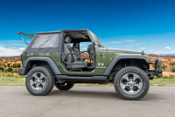EZ4X4 RAZOR 2-Door ALUMINUM HALF TUBE DOORS FOR TJ Wrangler 1997-2006