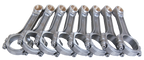 Eagle Chevrolet Small Block 6.000in Bushed I-Beam Rods - Set of 8