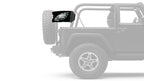 Philadelphia Eagles 11"x17" Forever Wave Flag for Jeep Wrangler CJ-7 and CJ-8 1976-1986