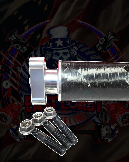 East Coast Driveline 1997-2000 Chevy Corvette C5 HD Carbon Fiber 1 Piece Driveshaft Coupler Delete