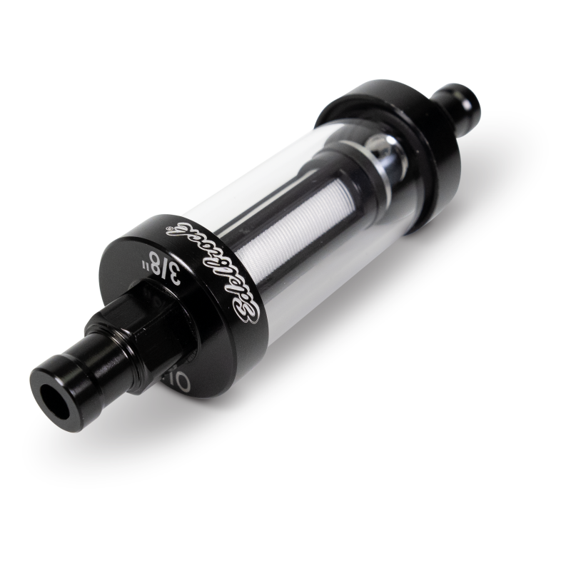 Edelbrock 3/8in i.d. Hose Clear View Fuel Filter