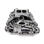 Edelbrock SBC Performer EPS Manifold - Chrome Plasma Coated