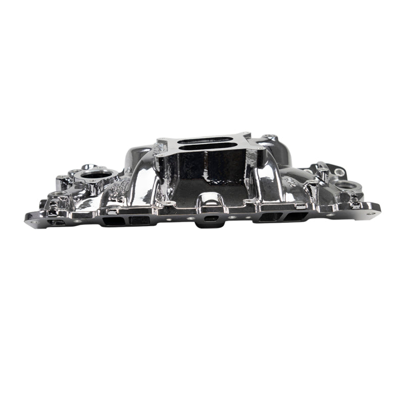 Edelbrock SBC Performer EPS Manifold - Chrome Plasma Coated