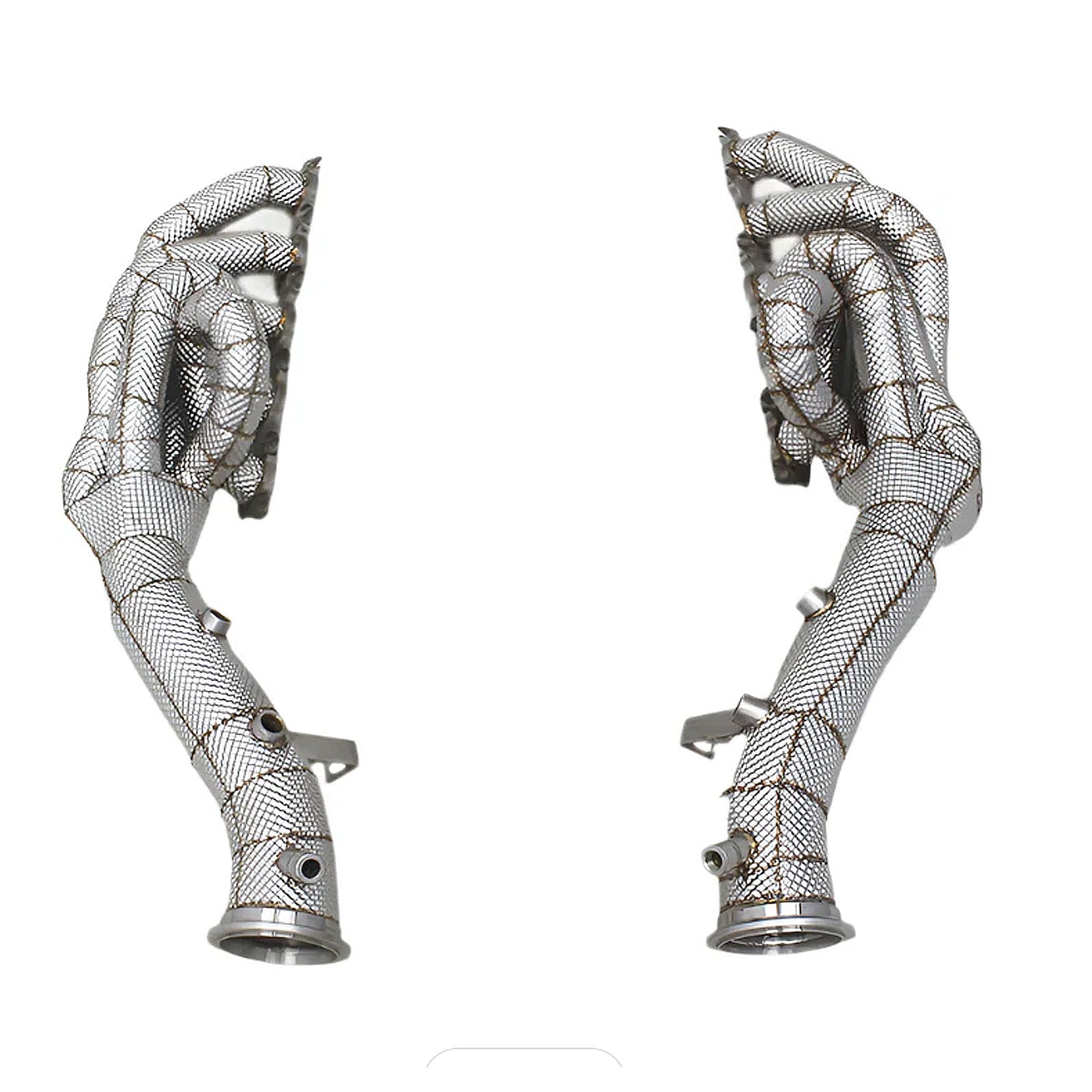 304 Stainless Exhaust Heatshield Header Manifold for Lamborghini Huracan STO EVO Spyder 5.2L - Bull Boost Performance