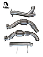 Active Autowerke 2017–2020 Ford F-150 3.5L EcoBoost AFlow EPA-Compliant Catted Downpipes
