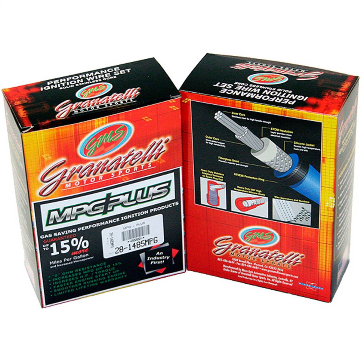 93-95 Dodge Viper 10Cyl 8.0L Performance Ignition Wires - Granatelli Motor Sports