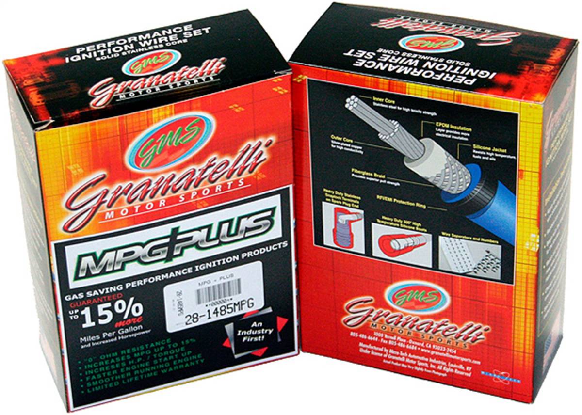 85-86 Pontiac Grand Am 4Cyl 2.5L Performance Ignition Wires - Granatelli Motor Sports