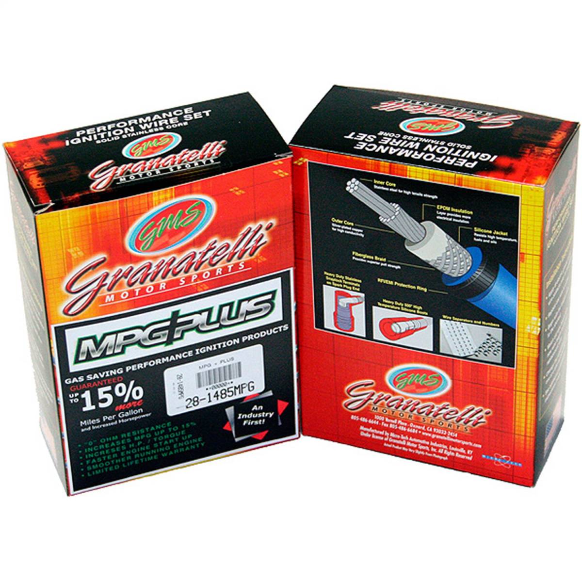 05-10 Pontiac G3/G5/G6/G8 6Cyl 3.5L Performance Ignition Wires - Granatelli Motor Sports