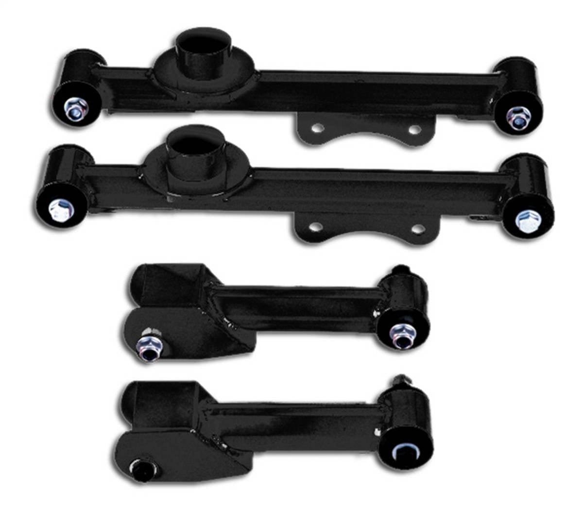79-04 Ford Mustang Rear Upper & Lower Control Arms - Black - Granatelli Motor Sports
