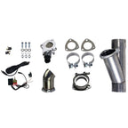 Motor Sports Electronic Exhaust Cutout Kit – Mild Steel Slip-Fit - Granatelli Motor Sports