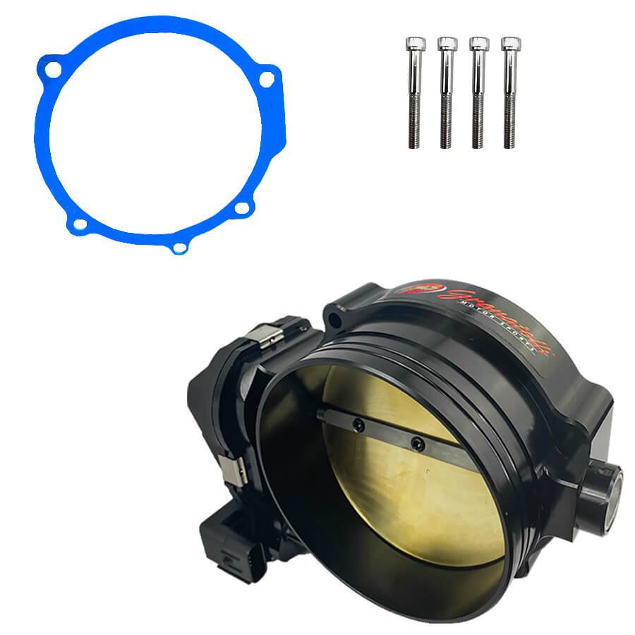 15-23 Dodge Hellcat DBW Drive-By-Wire 105mm Throttle Body - Black - Granatelli Motor Sports
