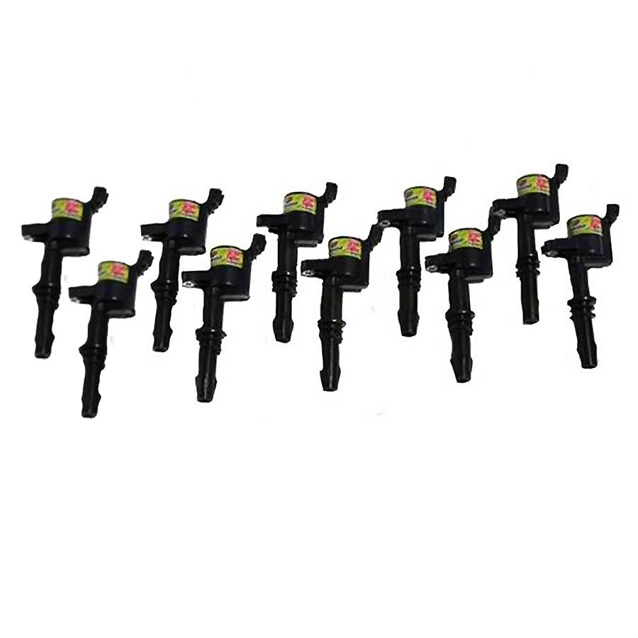 08.5-10 Ford 4.6L/5.4L 3V OEM Coil Packs Replacements - Black (Set of 8) - Granatelli Motor Sports