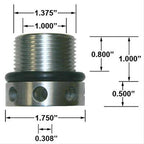 Granatelli Motor Sports Press-In PCV Breather 451001 - Granatelli Motor Sports