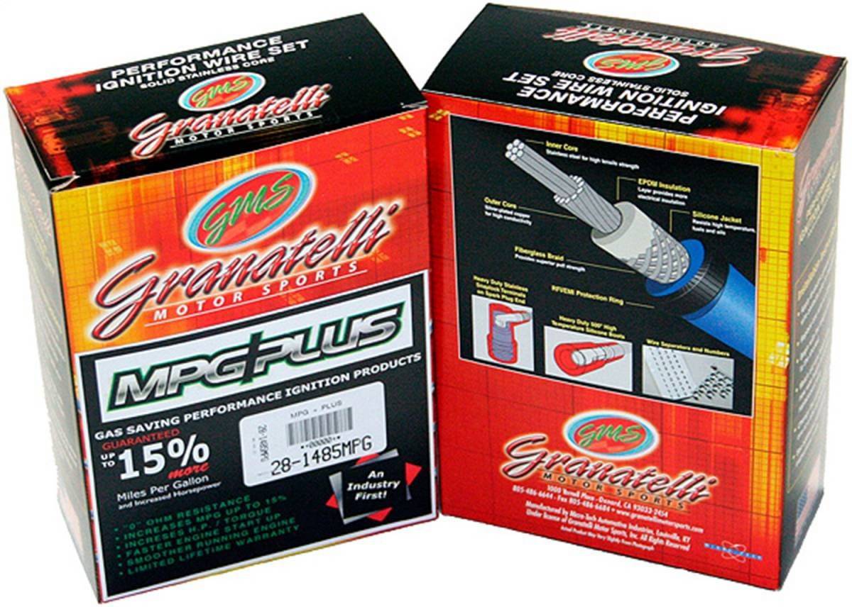 98-02 Chevrolet Corvette 8Cyl 5.7L MPG Plus Ignition Wires - Granatelli Motor Sports