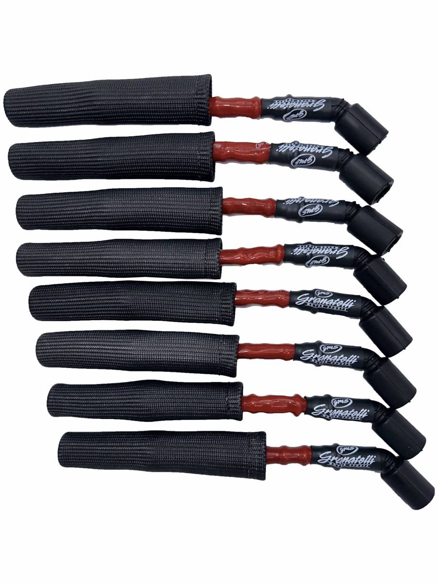 14-23 GM LT1 6.2L Hi-Perf Coil-Near-Plug Wire Connector Kit w/Red Jacket/Blk Sleeve - Granatelli Motor Sports