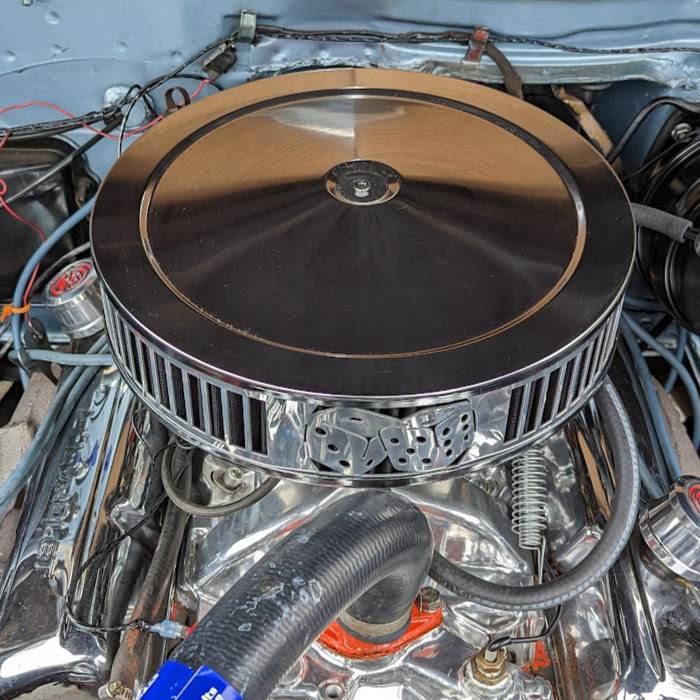 Blingz Beauty Bandz, 14" Diameter, 3" Tall Air Cleaner Grill - Craps - 750000 - Granatelli Motor Sports