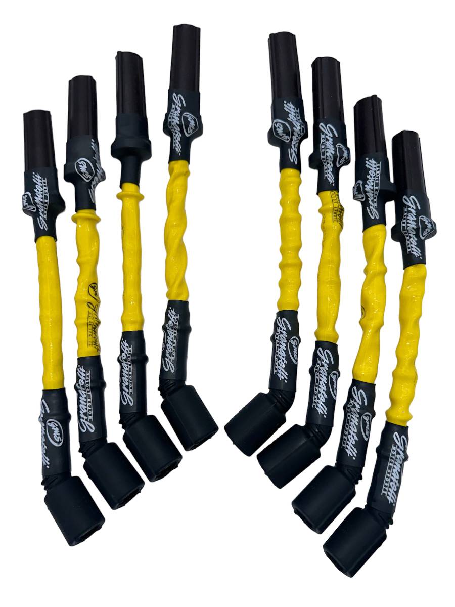 99-23 GM Truck/SUV V8 (Excl 8.1L) Hi-Perf Coil-Near-Plug Conn Kit w/9in Lead/Ylw Jacket - Granatelli Motor Sports