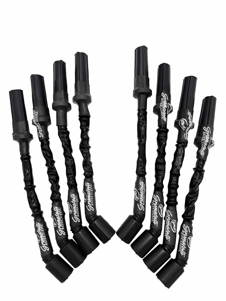 99-23 GM Truck/SUV V8 (Excl 8.1L) Hi-Perf Coil-Near-Plug Conn Kit w/9in Lead/Blk Jacket - Granatelli Motor Sports