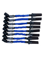 99-23 GM Truck/SUV V8 (Excl 8.1L) Hi-Perf Coil-Near-Plug Conn Kit w/9in Lead/Blue Jacket - Granatelli Motor Sports