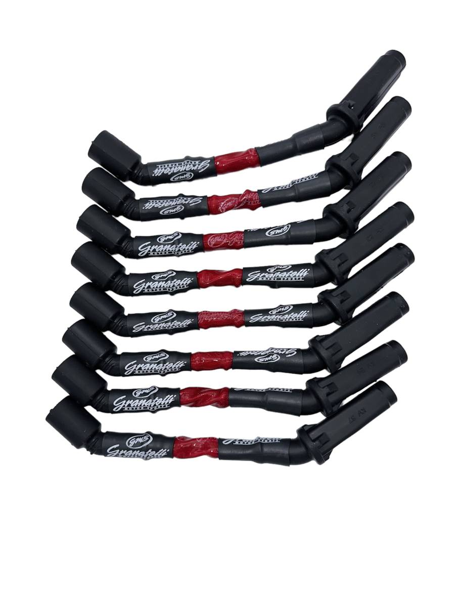 99-23 GM LS2/LS3/LSA/LS7/LS9 Hi-Perf Coil-Near-Plug Wire Conn Kit w/Red Jacket - Granatelli Motor Sports