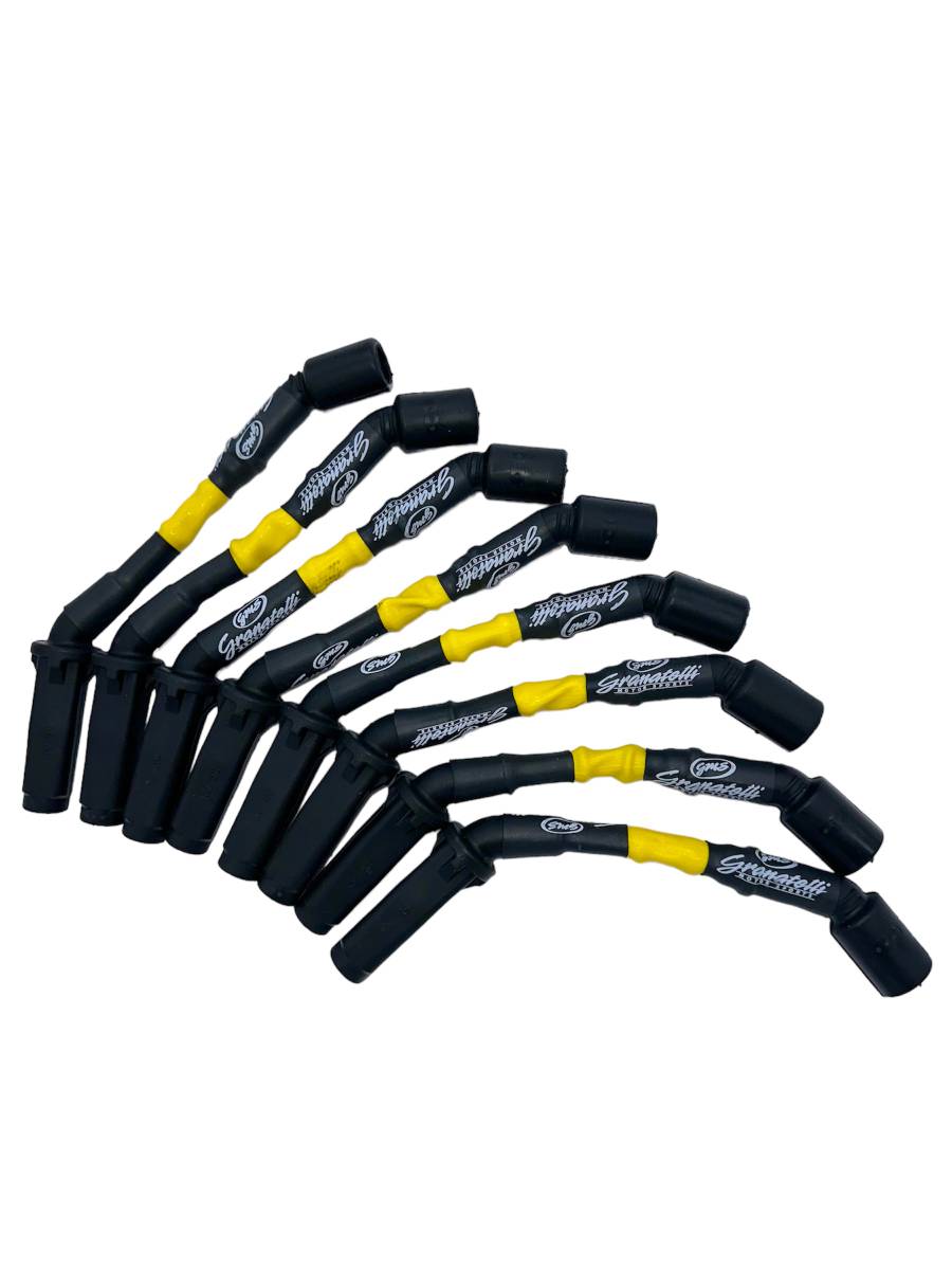 99-23 GM 6.0L/6.2L LS2/LS3/LSA/LS7/LS9 Hi-Perf Coil-Near-Plug Wire Conn Kit w/Ylw Jacket - Granatelli Motor Sports