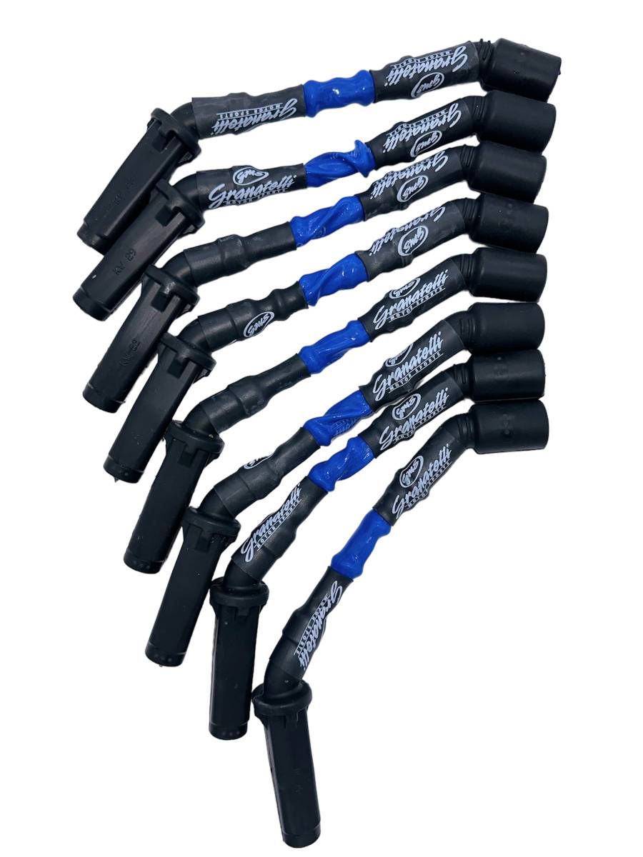 99-23 GM LS2/LS3/LS6/LS7/LS9/LSA Hi-Perf Coil-Near-Plug Wire Conn Kit w/Blue Jacket - Granatelli Motor Sports