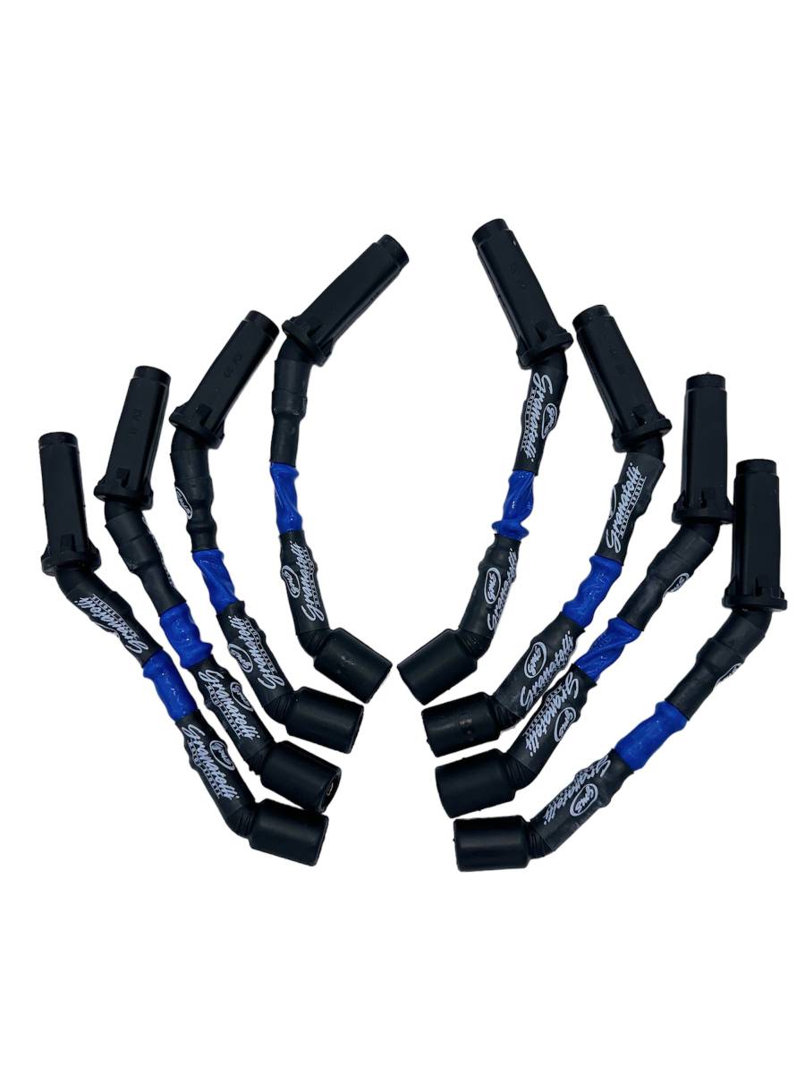 99-23 GM LS2/LS3/LS6/LS7/LS9/LSA Hi-Perf Coil-Near-Plug Wire Conn Kit w/Blue Jacket - Granatelli Motor Sports