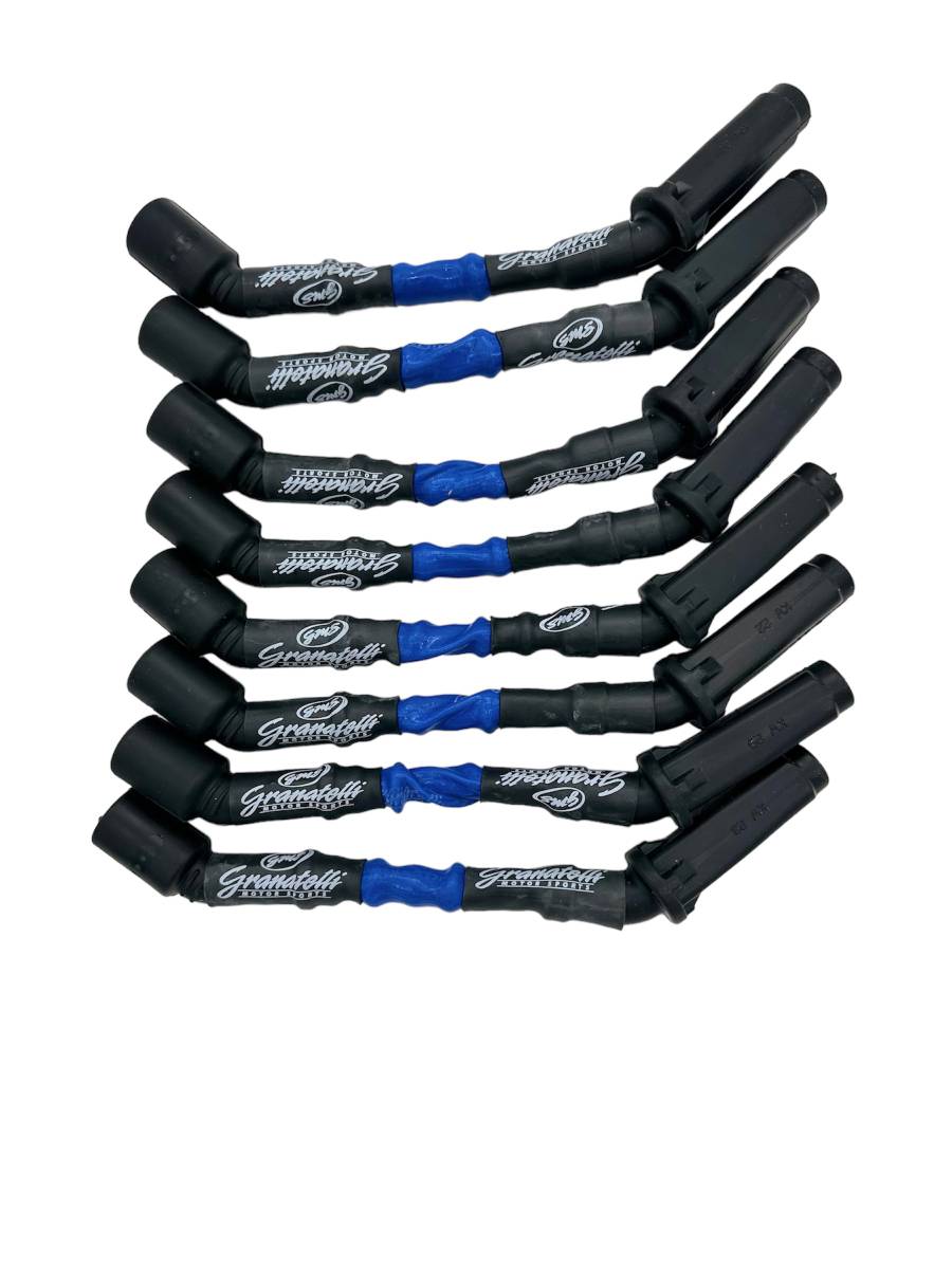 99-23 GM LS2/LS3/LS6/LS7/LS9/LSA Hi-Perf Coil-Near-Plug Wire Conn Kit w/Blue Jacket - Granatelli Motor Sports