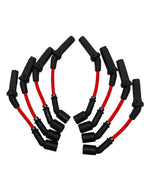 99-23 GM 6.0L/6.2L LS2/LS3/LSA/LS7/LS9 Cars Hi-Perf Coil-Near-Plug Wire Conn Kit - Red - Granatelli Motor Sports