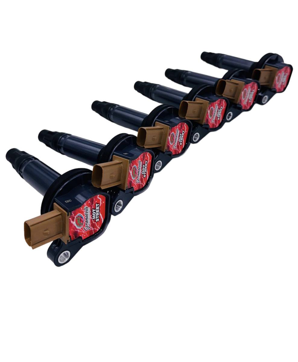 13-16 Ford EcoBoost 3.5TT Hi-Perf Coil-On-Plug Wire Conn Kit w/Coil Packs (45K Volts) - Granatelli Motor Sports