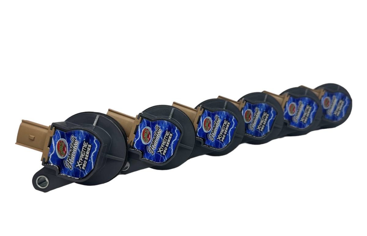 11-16 Ford EcoBoost 3.5TT Hi-Perf Coil-On-Plug Wire Conn Kit w/Coil Packs (65K Volts) - Granatelli Motor Sports