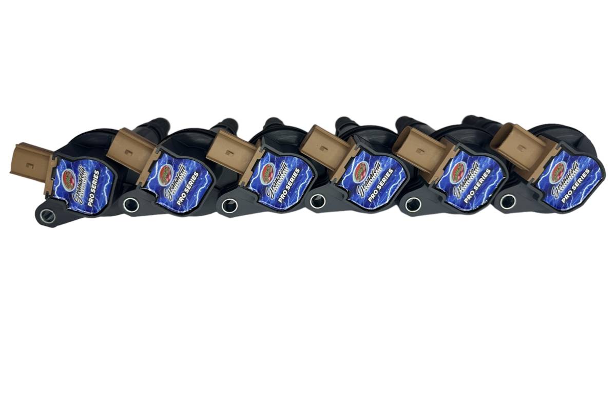 18-23 Ford EcoBoost 3.5TT Hi-Perf Coil-On-Plug Wire Conn Kit w/Coil Packs (60K Volts) - Granatelli Motor Sports